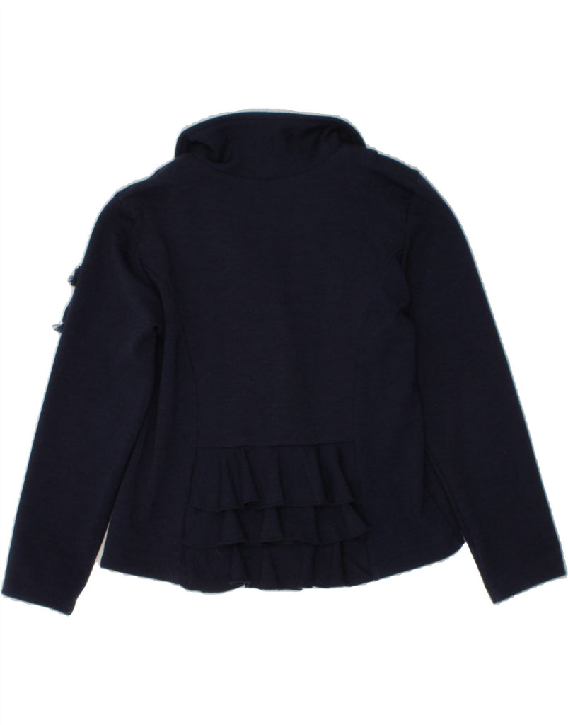 PATRIZIA PEPE Girls 2 Button Blazer Jacket 3-4 Years Navy Blue Polyester Vintage Patrizia Pepe and Second-Hand Patrizia Pepe from Messina Hembry 