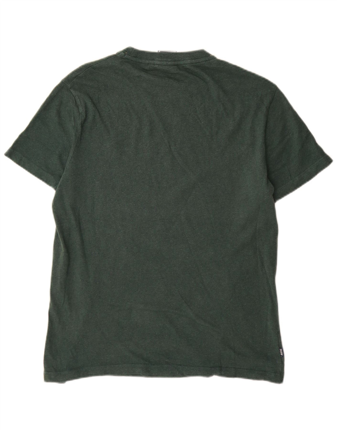 Superdry Mens T-Shirt Top Medium Green Cotton