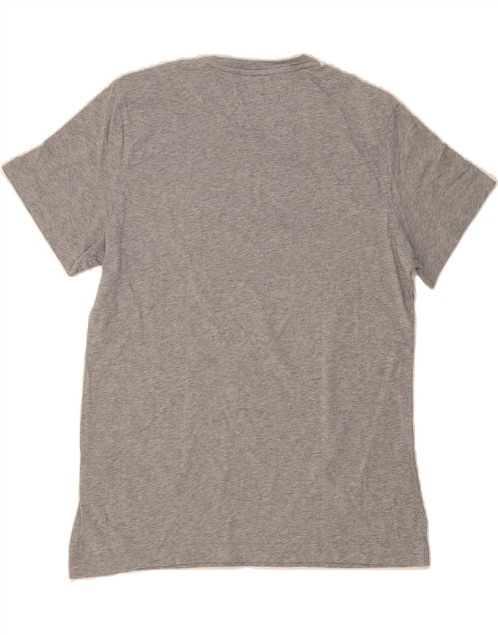 TOMMY HILFIGER Mens Graphic T-Shirt Top Large Grey Cotton Vintage Tommy Hilfiger and Second-Hand Tommy Hilfiger from Messina Hembry 