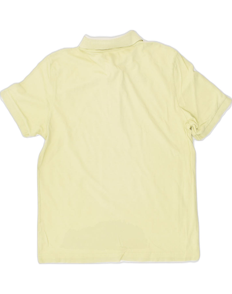 KAPPA Mens Polo Shirt Large Yellow | Vintage Kappa | Thrift | Second-Hand Kappa | Used Clothing | Messina Hembry 