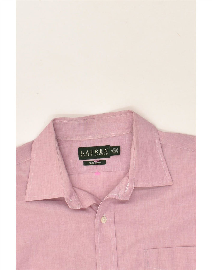 RALPH LAUREN Mens Shirt Size 17 XL Pink Cotton Vintage Ralph Lauren and Second-Hand Ralph Lauren from Messina Hembry 