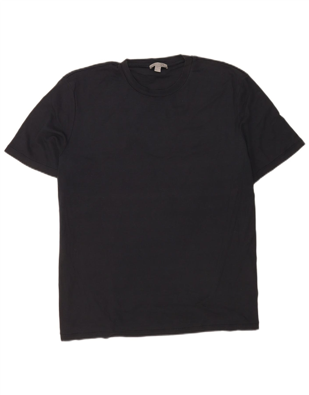 Cos Mens T-Shirt Top XL Navy Blue Cotton