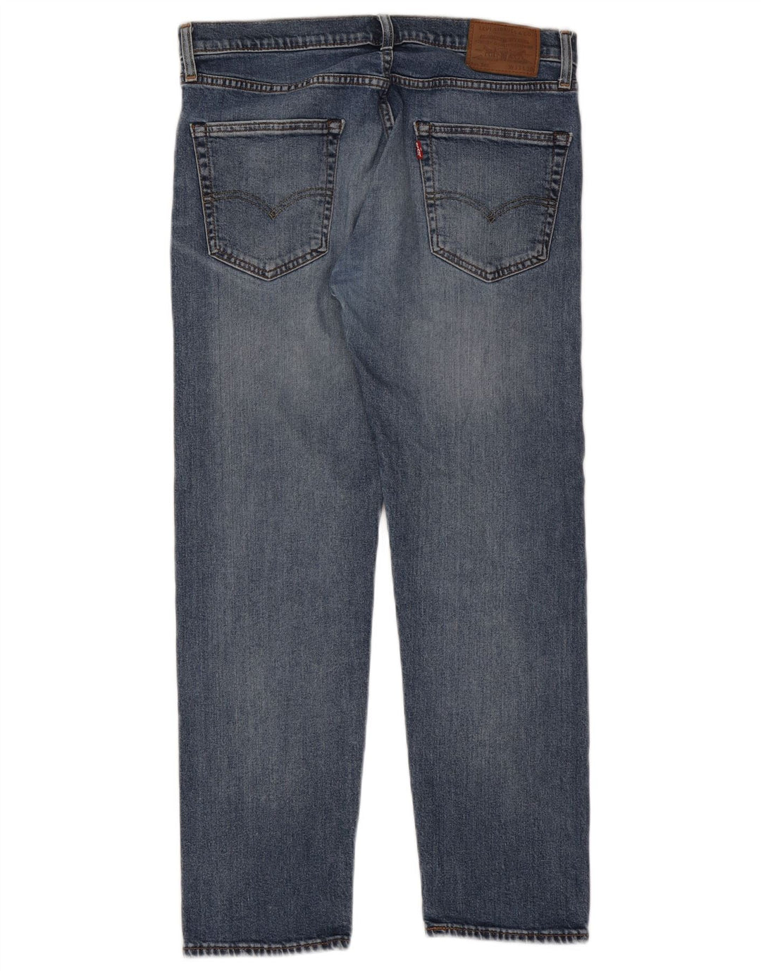 Levi's Mens 502 Tapered Jeans W33 L30 Blue Cotton