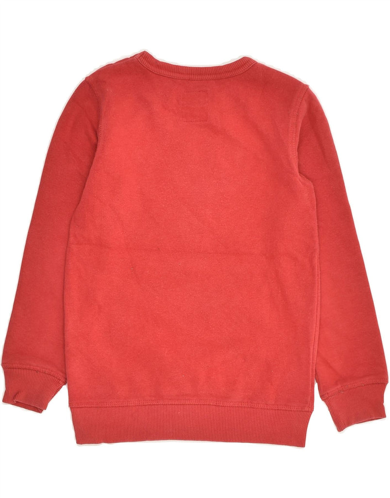 LEVI'S Girls Graphic Sweatshirt Jumper 5-6 Years Medium Red Cotton | Vintage Levi's | Thrift | Second-Hand Levi's | Used Clothing | Messina Hembry 