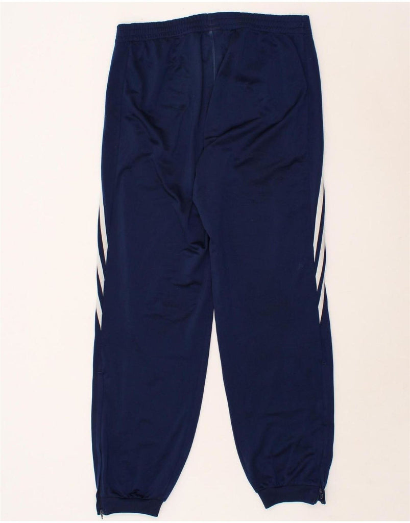 ADIDAS Mens Tracksuit Trousers Joggers Medium Navy Blue Polyester Vintage Adidas and Second-Hand Adidas from Messina Hembry 