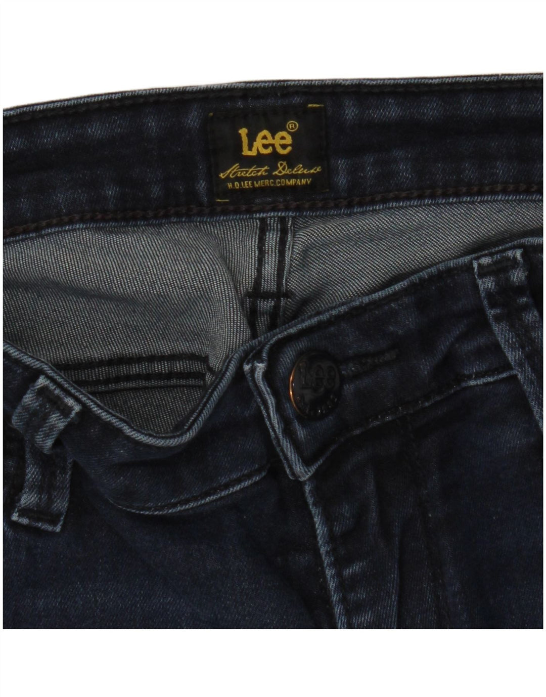 LEE Womens Slim Jeans W30 L29 Navy Blue