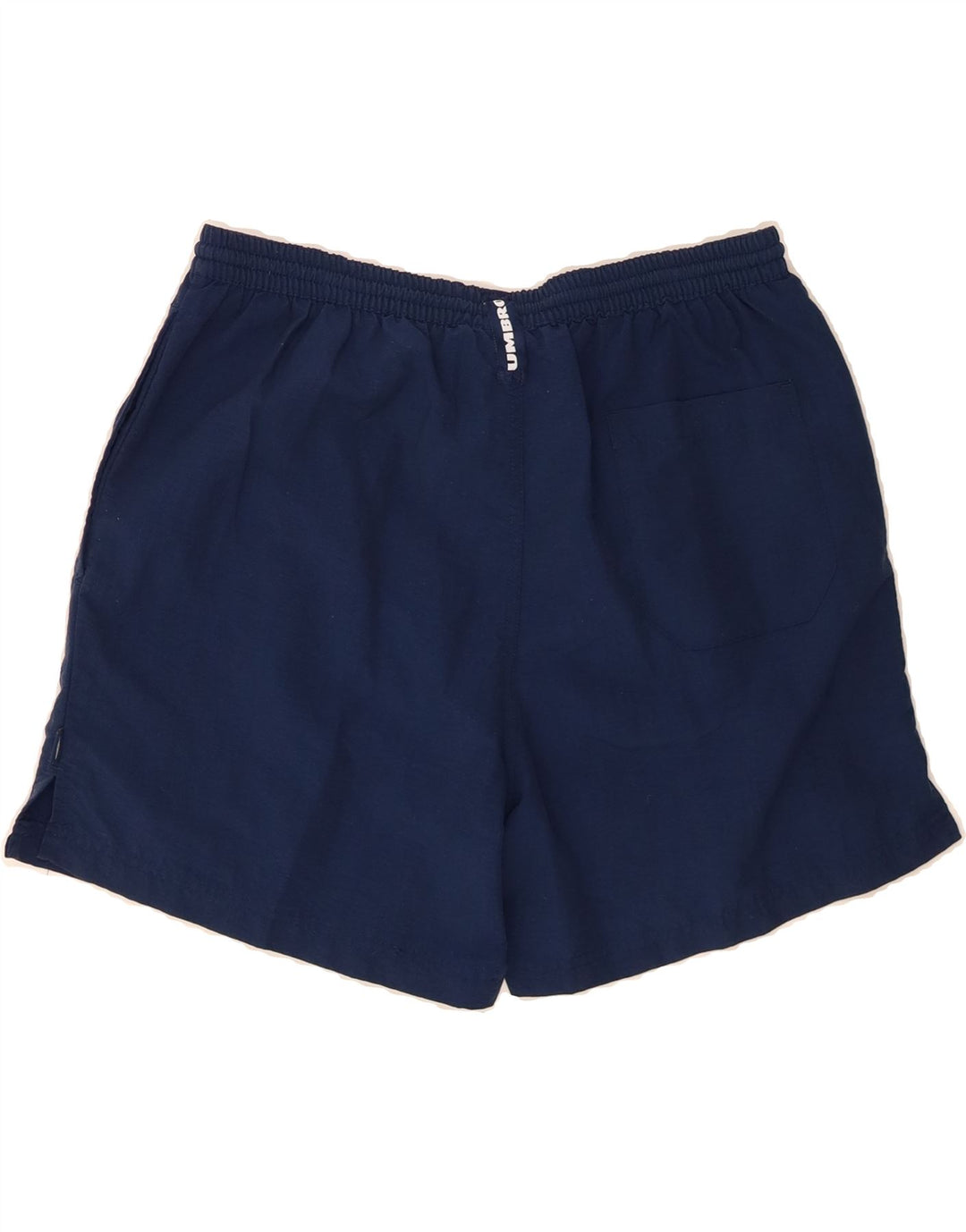 UMBRO Mens Sport Shorts Medium  Navy Blue Nylon Vintage Umbro and Second-Hand Umbro from Messina Hembry 