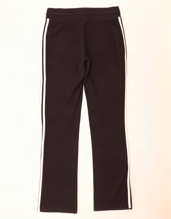 Adidas Womens Tracksuit Trousers UK 10 Small Black Cotton
