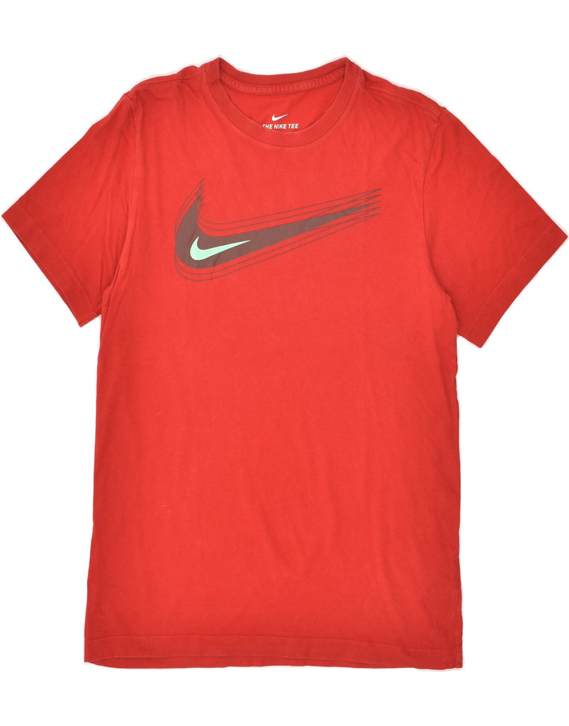 NIKE Mens The Nike Tee Graphic T-Shirt Top Small Red Cotton | Vintage Nike | Thrift | Second-Hand Nike | Used Clothing | Messina Hembry 