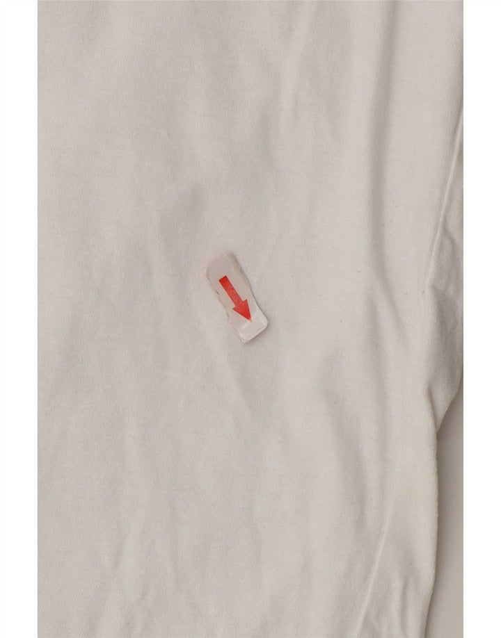 Superdry Mens Graphic T-Shirt Top Medium White Cotton