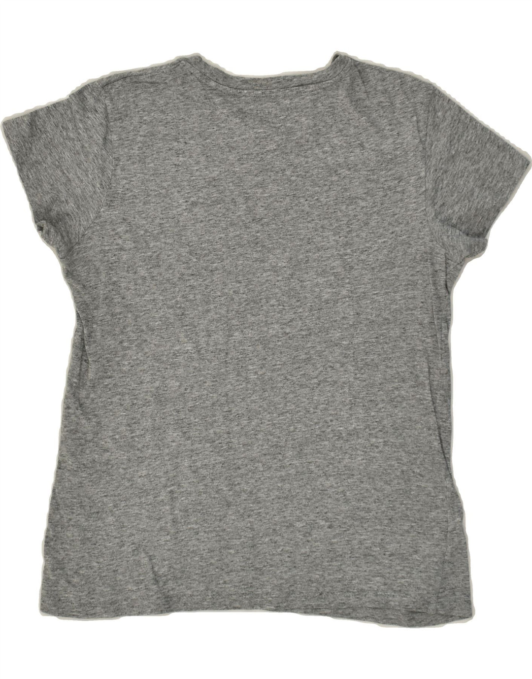 LEVI'S Womens Graphic T-Shirt Top UK 10 Small Grey Flecked Vintage Levi's and Second-Hand Levi's from Messina Hembry 