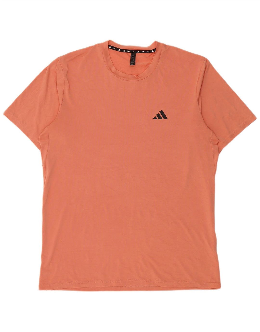 Adidas Mens Aeroready T-Shirt Top Large Pink Polyester