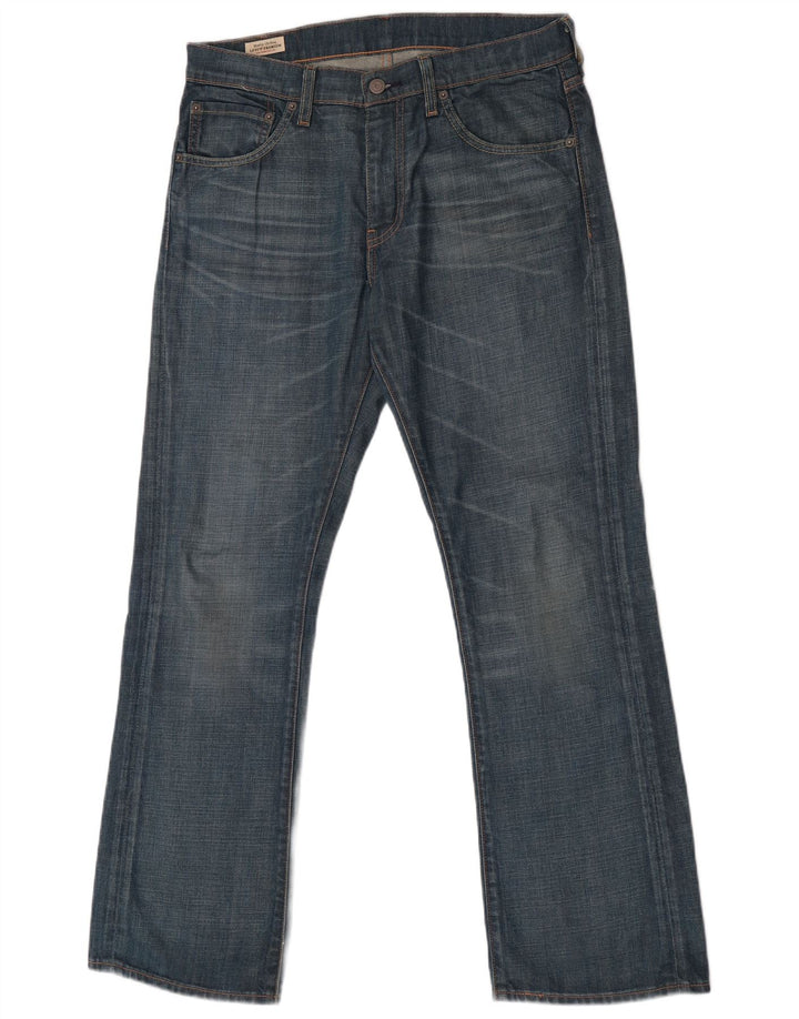 Levi's Mens 527 Bootcut Jeans W32 L30 Blue Cotton