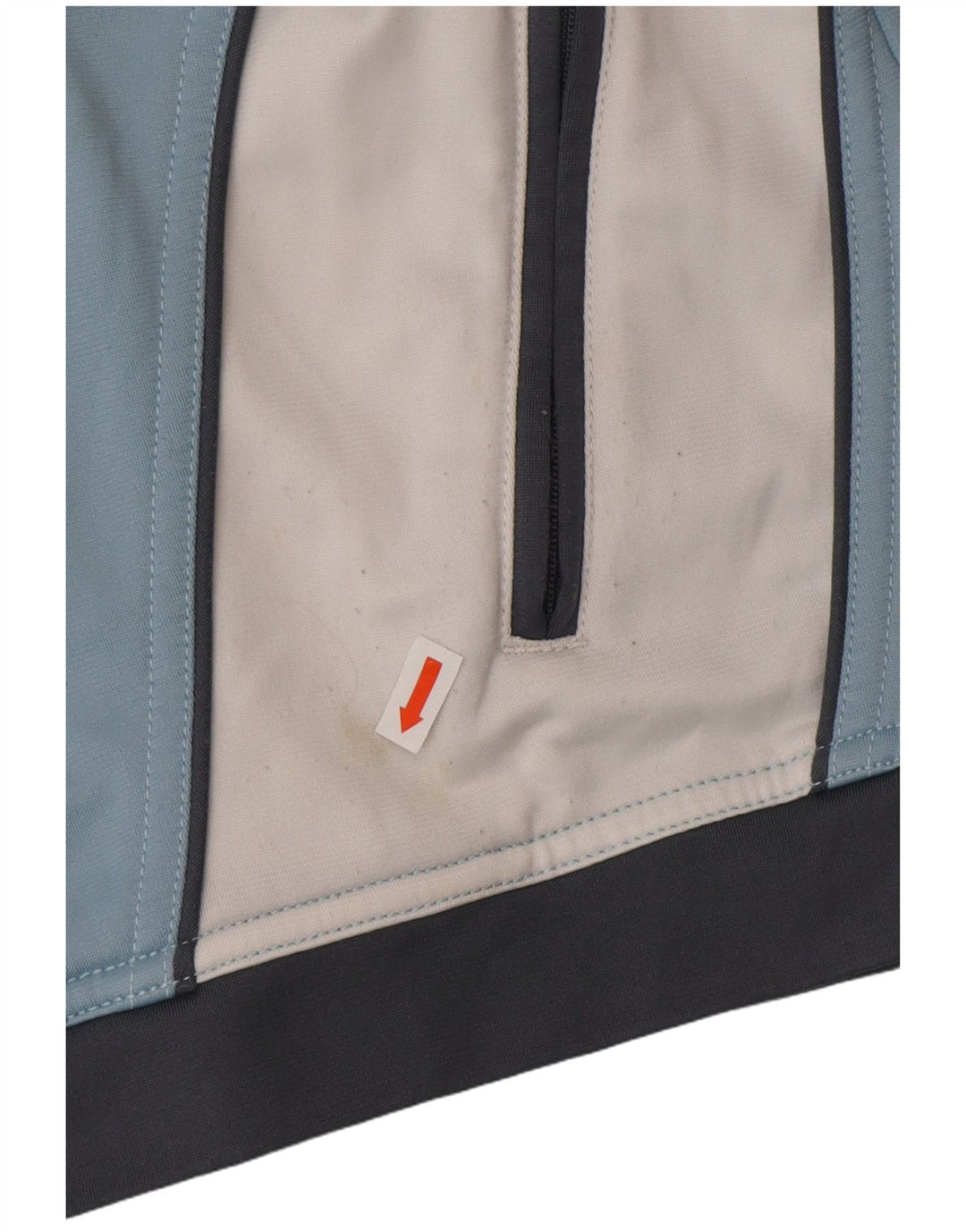 LOTTO Womens Tracksuit Top Jacket UK 20 2XL Blue Colourblock