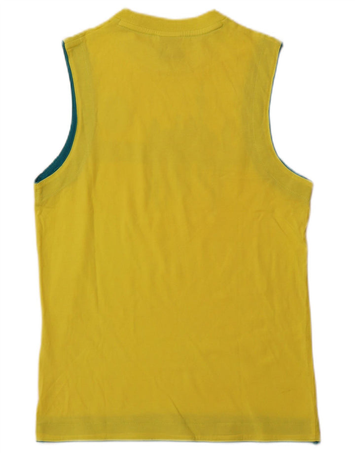 NIKE Boys Graphic Vest Top 12-13 Years Large  Yellow