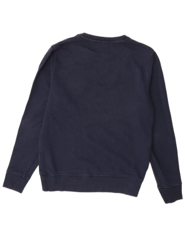 LEVI'S Mens Sweatshirt Jumper Small Navy Blue Cotton