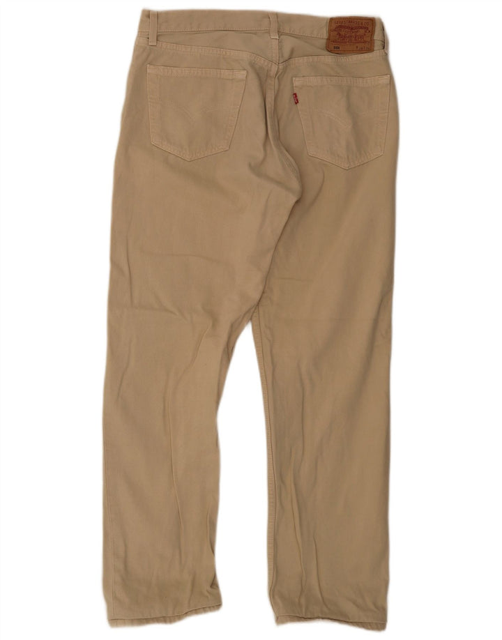 Levi's Mens 501 Straight Jeans W34 L29 Beige