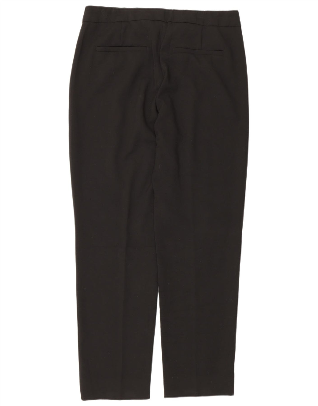 Max & Co. Womens Straight Casual Trousers UK 12 Medium W30 L30 Black