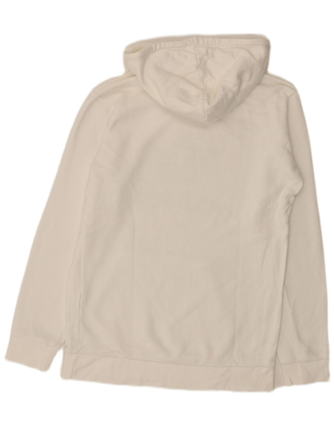 Adidas Mens Graphic Hoodie Jumper Small White