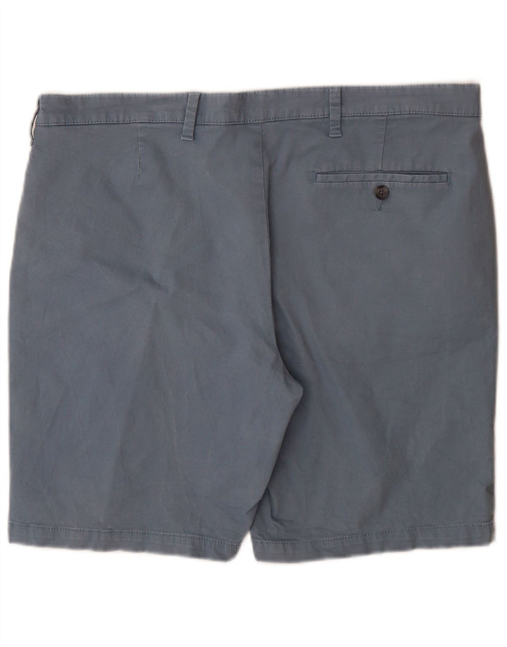 Marks & Spencer Mens Chino Shorts W38 XL Blue