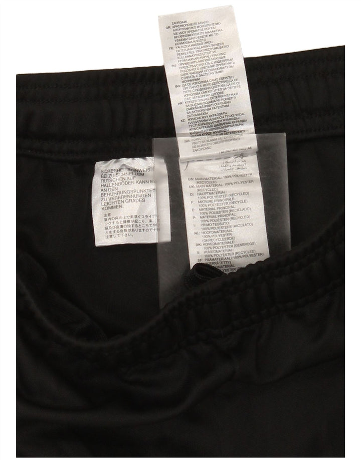Adidas Mens Aeroready Tracksuit Trousers Small Black Colourblock Polyester