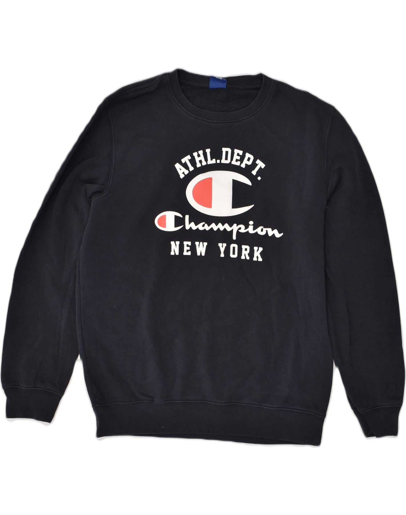 Champion sweater 2025 navy blue xl