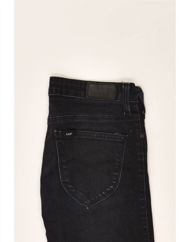 LEE Womens Straight Jeans W29 L27 Navy Blue Cotton | Vintage Lee | Thrift | Second-Hand Lee | Used Clothing | Messina Hembry 