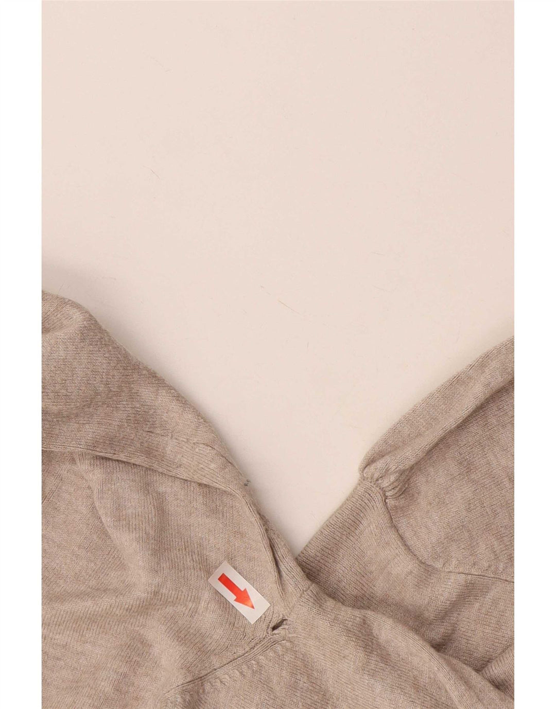 Marks & Spencer Womens Cardigan Sweater UK 16 Large  Beige Viscose