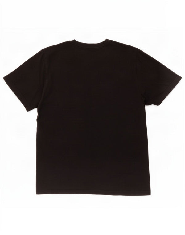 Vans Boys Classic Fit Graphic T-Shirt Top 12-13 Years Large Black Cotton