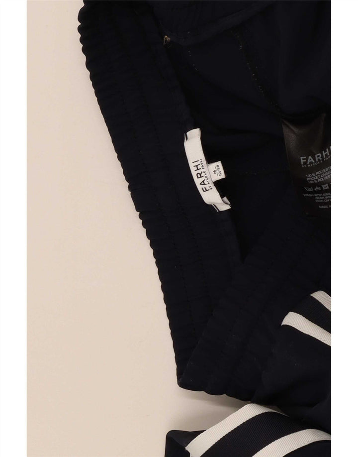 Farhi Mens Tracksuit Trousers Medium Navy Blue Polyester