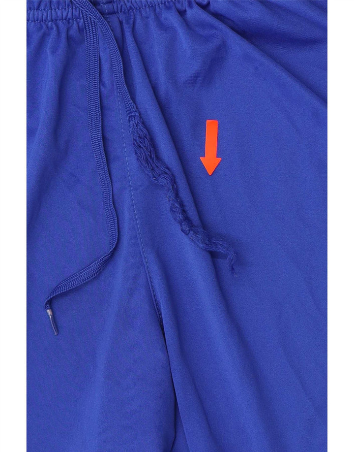 Adidas Mens Climalite Sport Shorts Small Blue Polyester