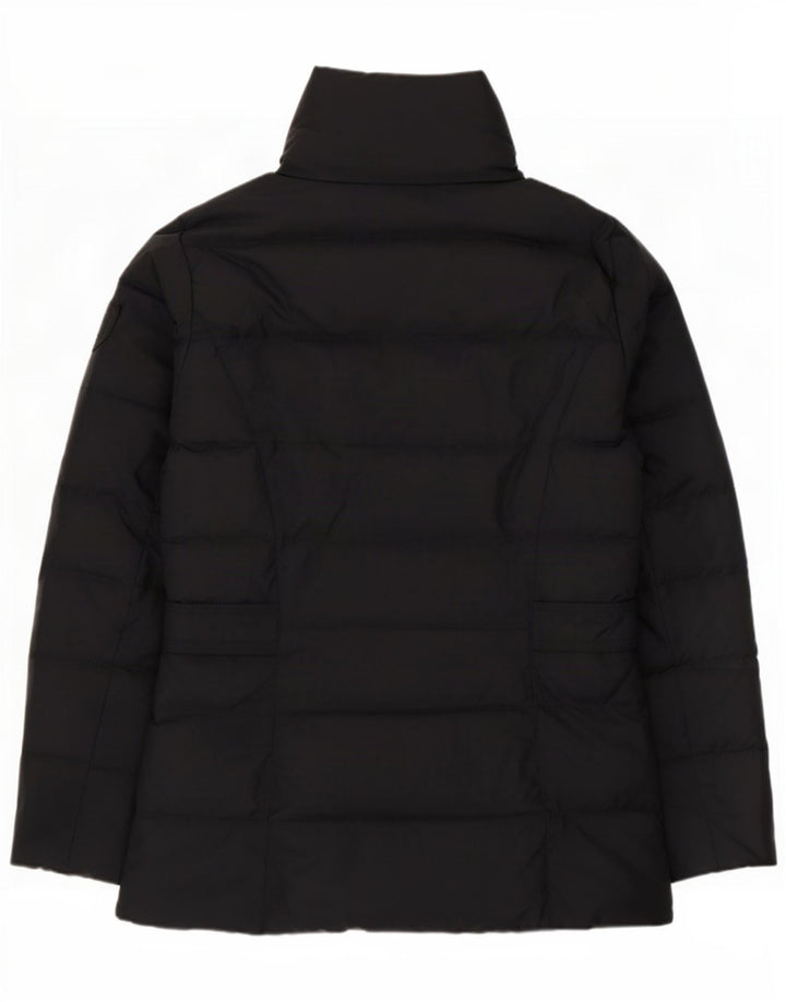 Tommy Hilfiger Womens Padded Jacket UK 14 Medium Navy Blue Polyester