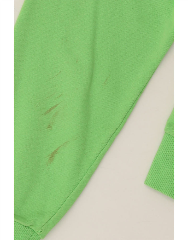 DIESEL Boys Graphic Sweatshirt Jumper 11-12 Years Green Cotton Vintage Diesel and Second-Hand Diesel from Messina Hembry 