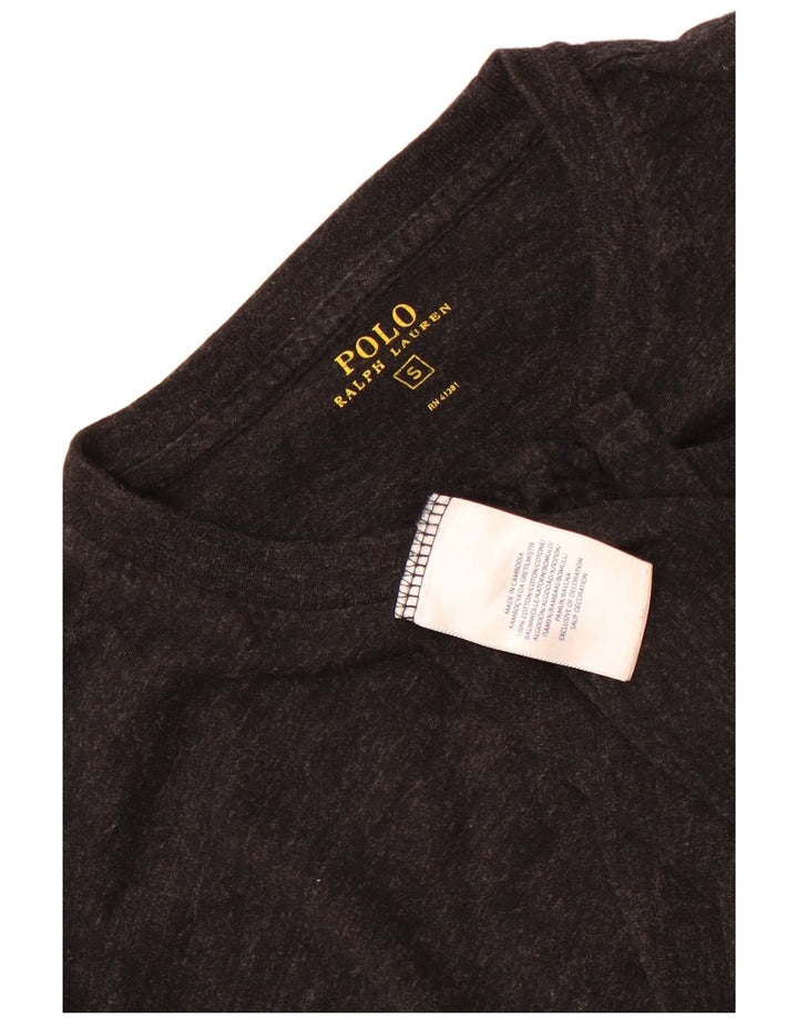 Polo Ralph Lauren Mens Top Long Sleeve Small Grey Cotton