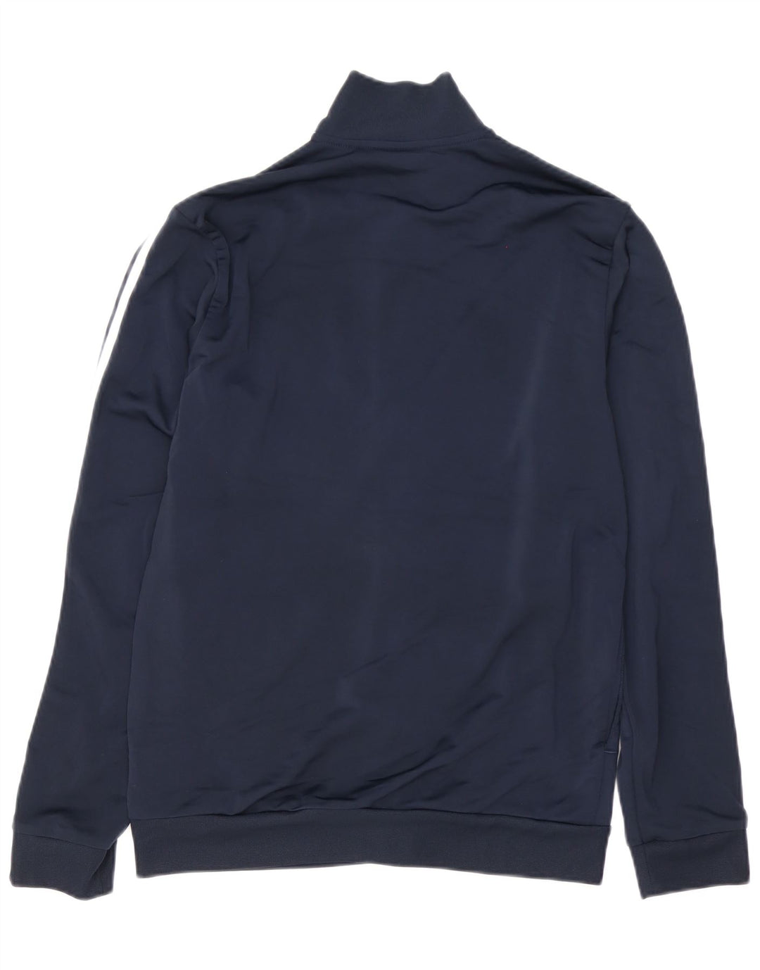 Adidas Mens Tracksuit Top Jacket UK 40/42 Medium Navy Blue Polyester