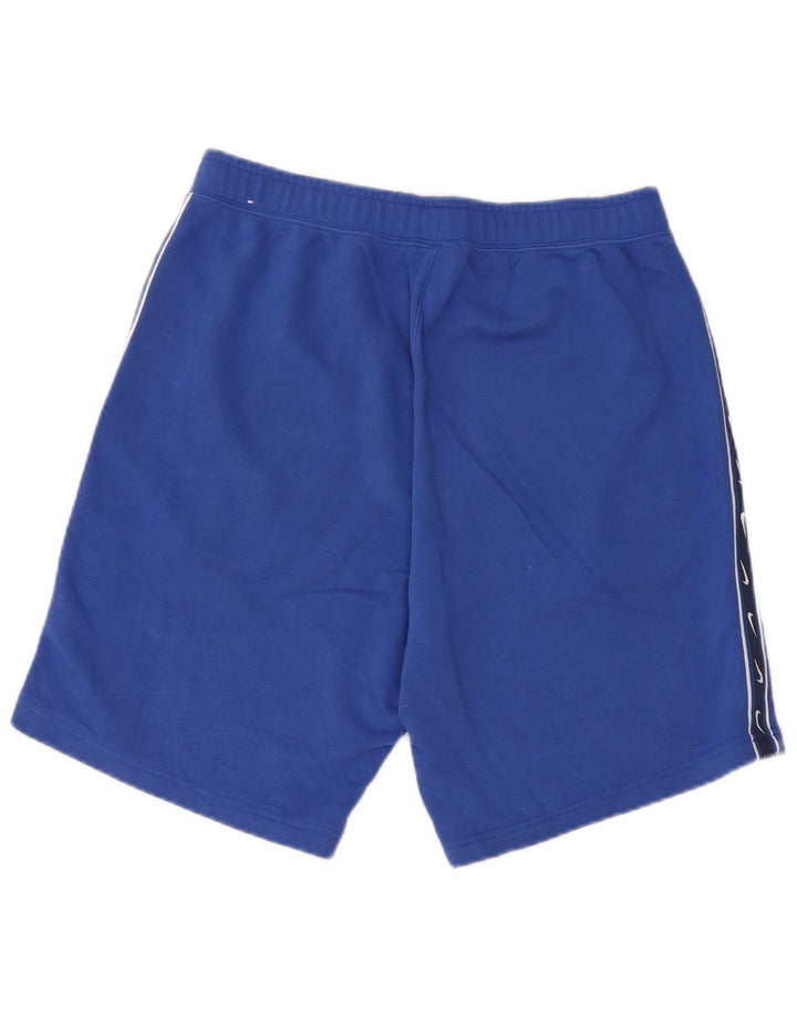 Nike Mens Graphic Sport Shorts Large Blue Colourblock Cotton