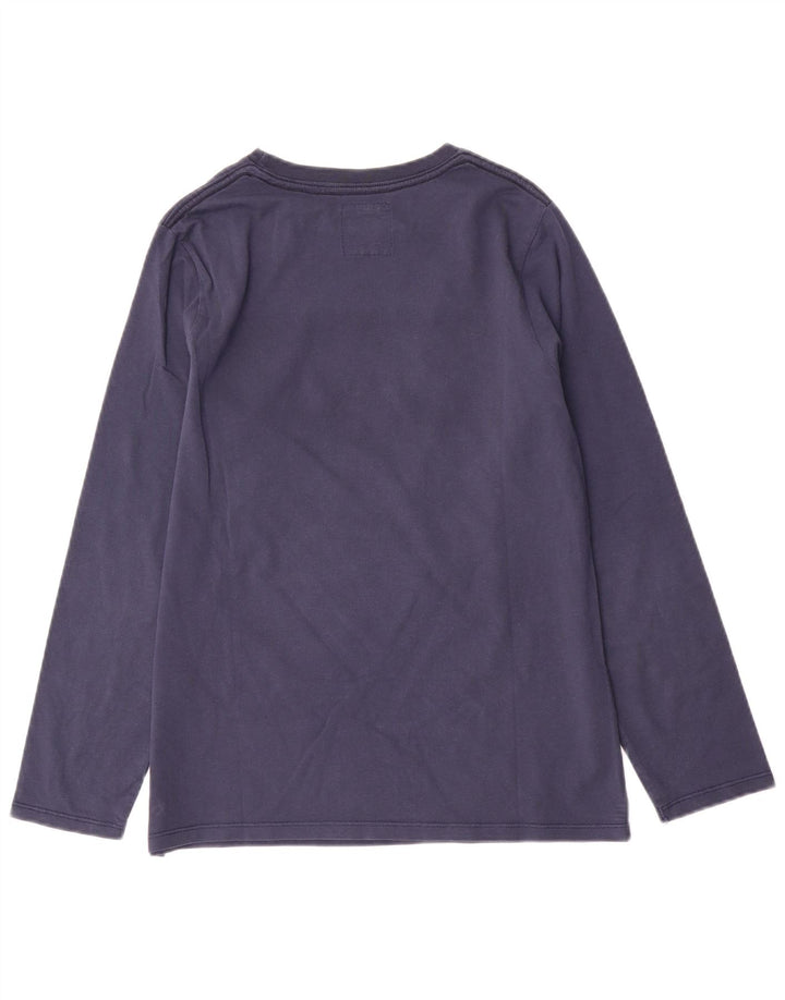 Levi's Boys Graphic Top Long Sleeve 13-14 Years Navy Blue Cotton