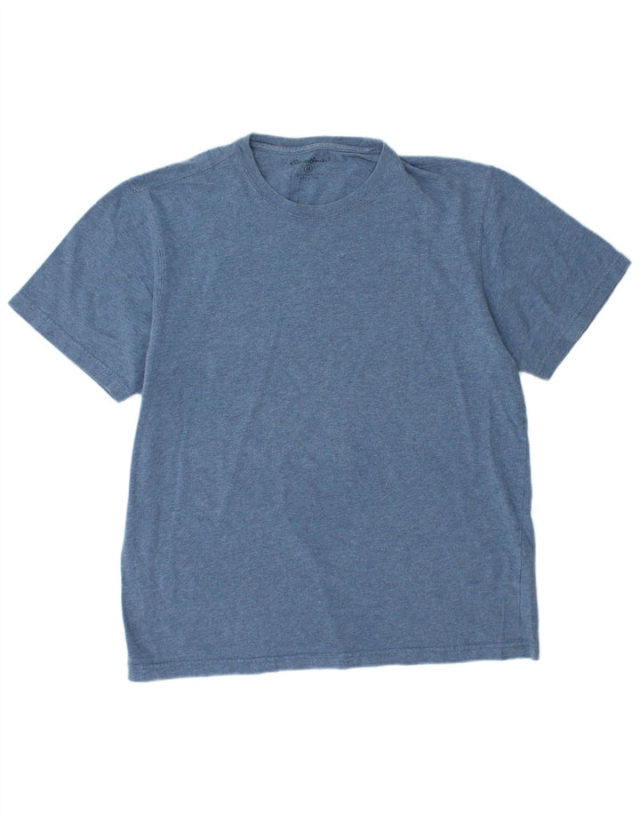 EDDIE BAUER Mens T-Shirt Top Medium Blue Cotton