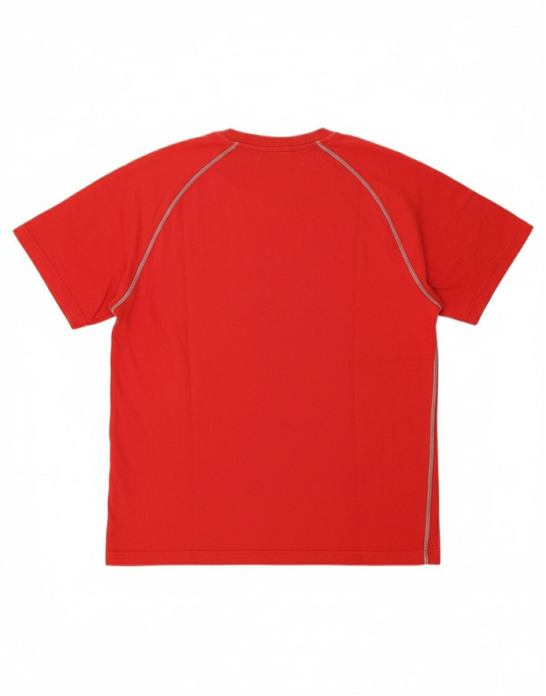 CHAMPION Womens T-Shirt Top UK 16 Large Red Cotton