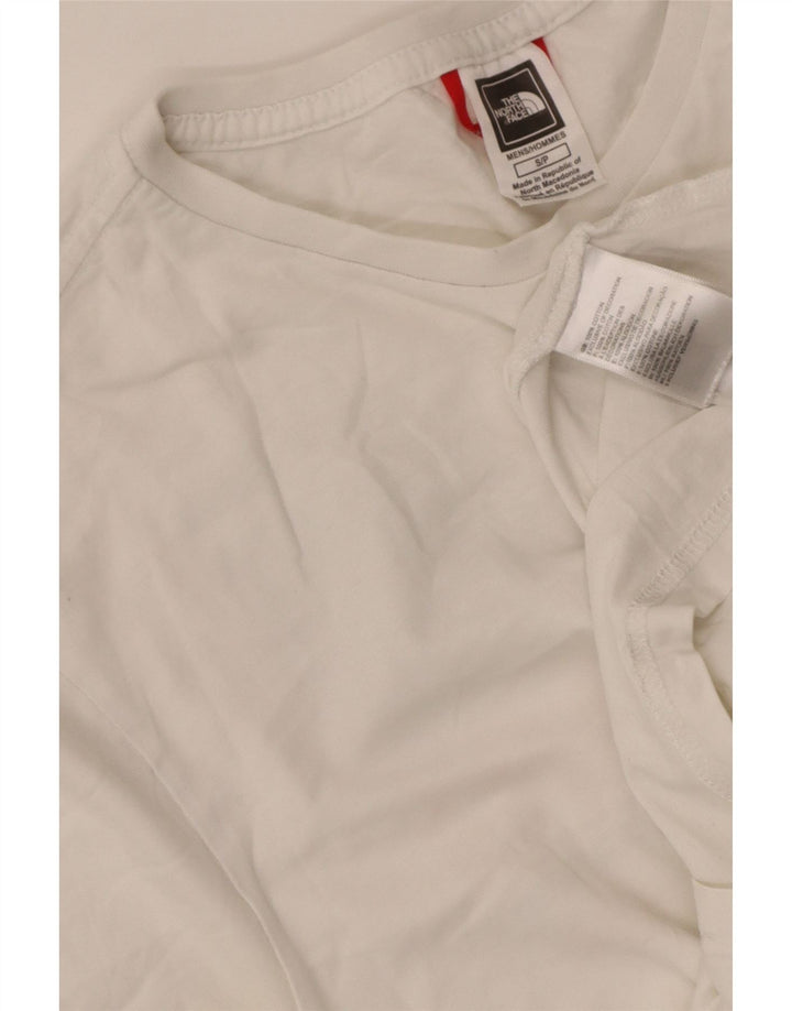 The North Face Mens Graphic T-Shirt Top Small White Cotton