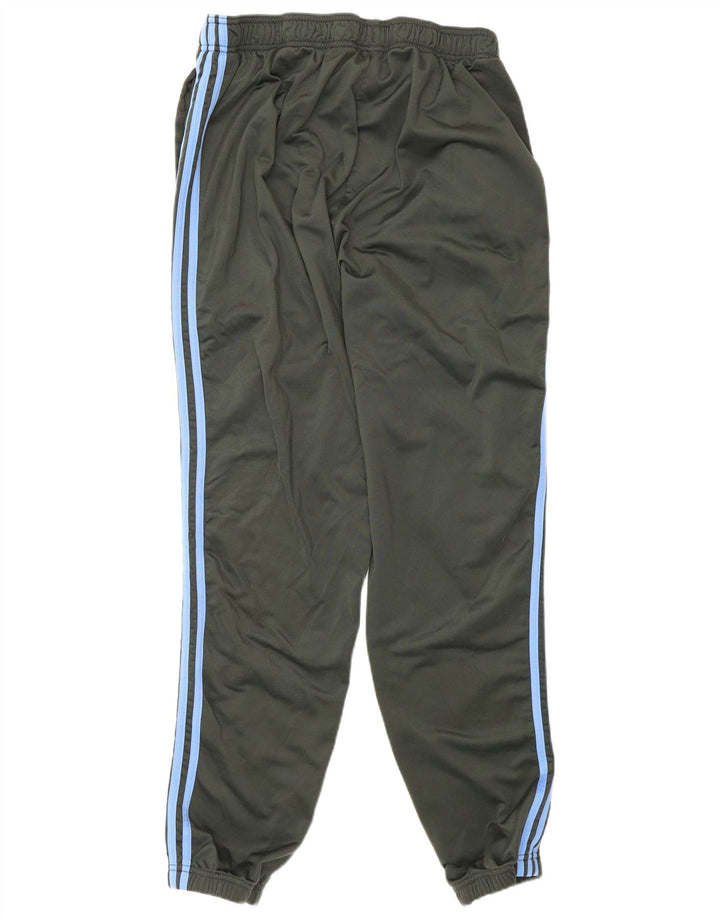 Adidas Mens Tracksuit Trousers Joggers XL Green Polyester