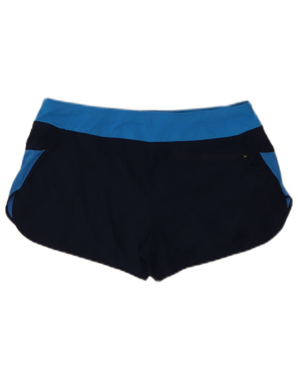 Patagonia Womens Sport Shorts UK 6 XS Navy Blue Colourblock Polyester