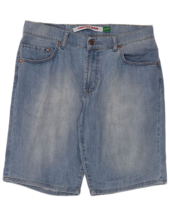 Carrera Mens Denim Shorts W34 Large Blue
