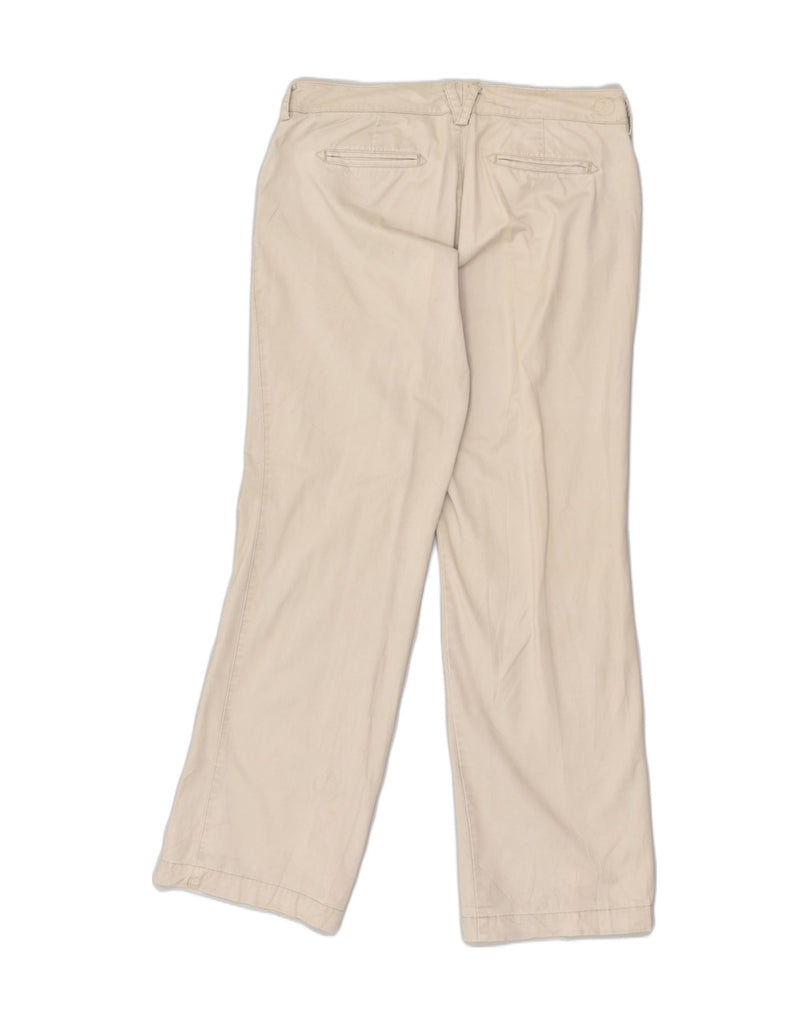 DOCKERS Womens Straight Chino Trousers US 10 Large W32 L31 Off White | Vintage Dockers | Thrift | Second-Hand Dockers | Used Clothing | Messina Hembry 