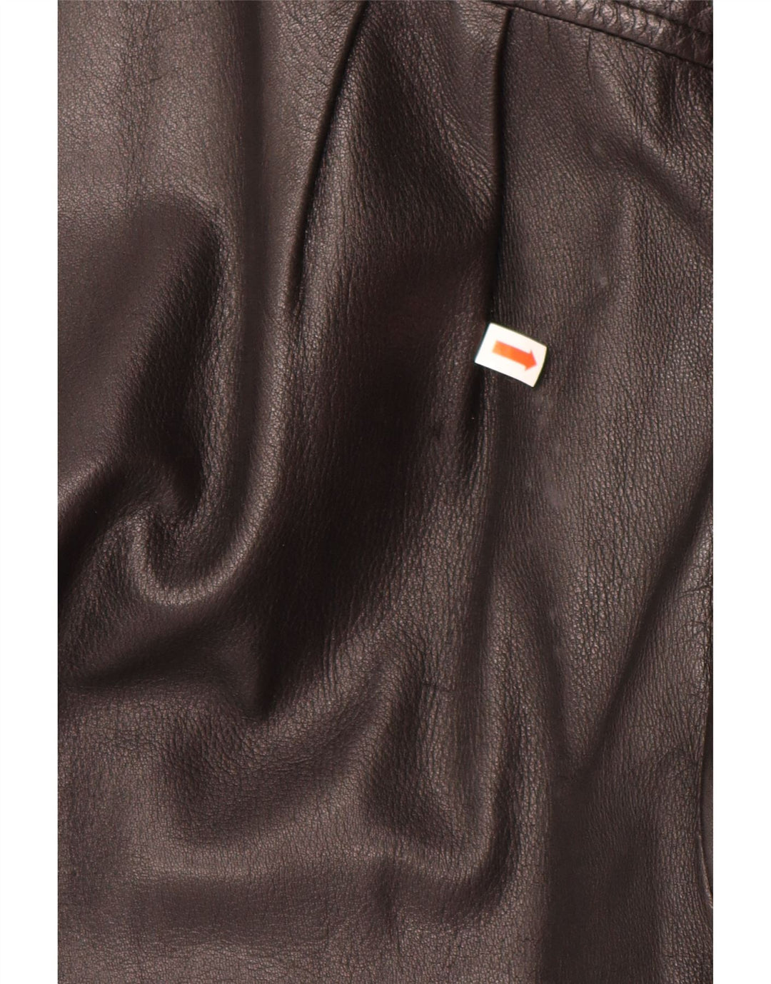 Danier Womens Oversized Leather Jacket UK 6 XS Black