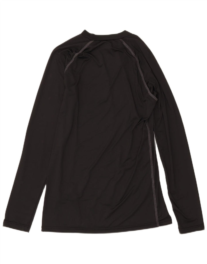 ERREA Mens Top Long Sleeve Large Black Polyester