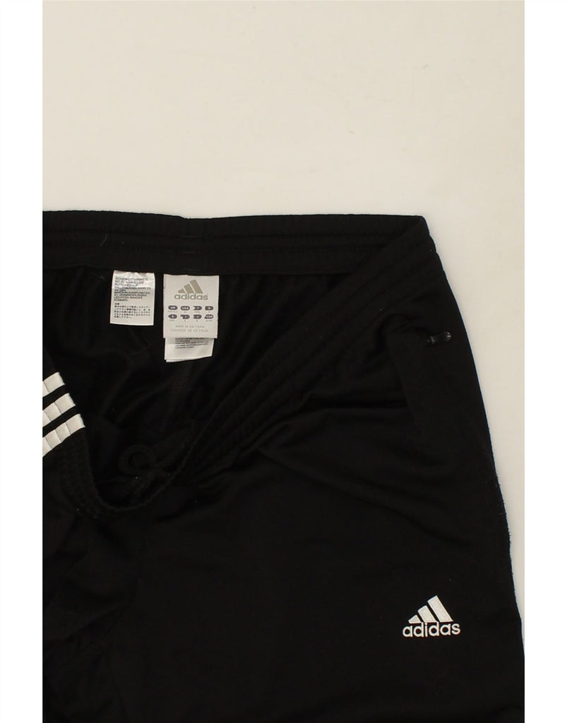 ADIDAS Mens Graphic Tracksuit Trousers Joggers UK 40/42 Medium Black | Vintage Adidas | Thrift | Second-Hand Adidas | Used Clothing | Messina Hembry 