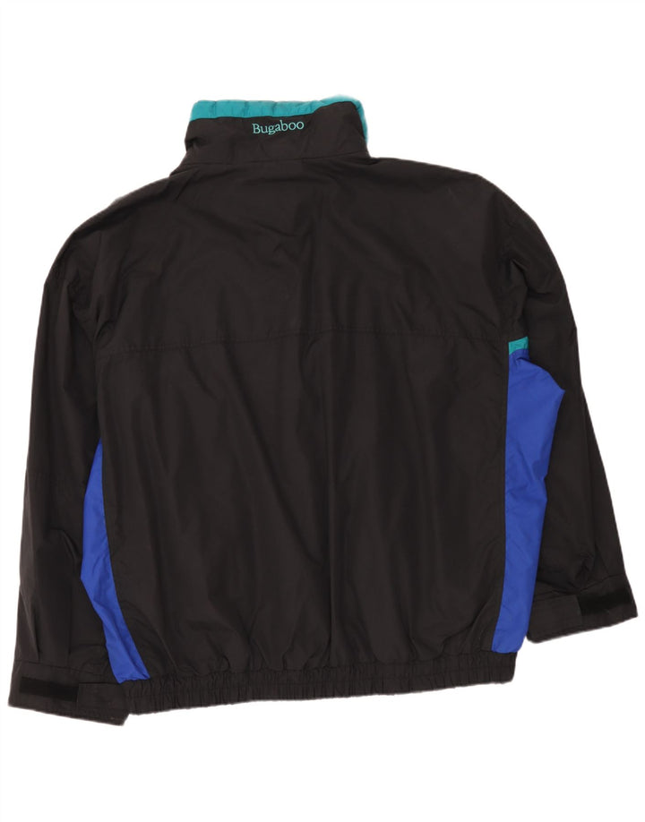 Columbia Mens Bugaboo Windbreaker Jacket UK 44 2XL Black Colourblock Nylon