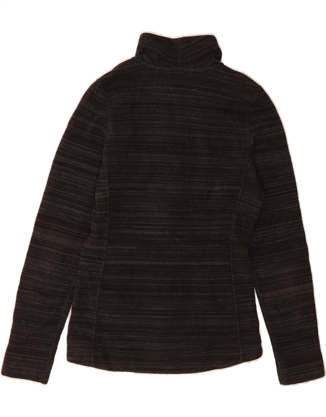 THE NORTH FACE Womens Fleece Jacket UK 10 Small Black Pinstripe Polyester Vintage The North Face and Second-Hand The North Face from Messina Hembry 