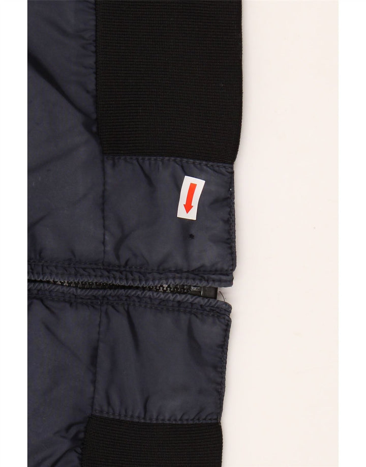 HOGAN Mens Bomber Jacket UK 42 XL Navy Blue